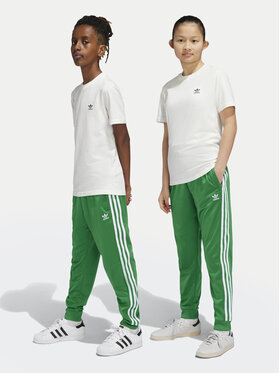 adidas adidas Sporta bikses adicolor SST IY7461 Zaļš Regular Fit