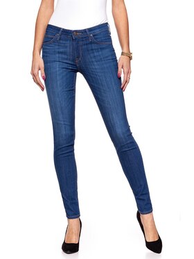 Lee Lee Jeansy SCARLETT Niebieski Skinny Fit