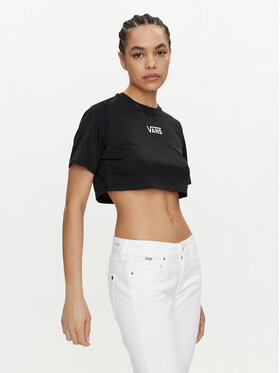 Vans Vans T-shirt Flying V Crew Crop Ii VN000GFF Crna Regular Fit