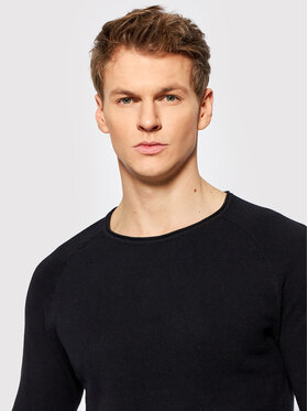 Jack&Jones Džemper Hill 12157321 Crna Regular Fit