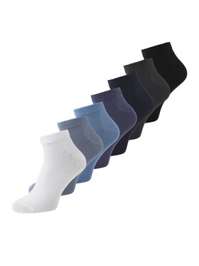 Jack&Jones Jack&Jones Комплект 7 чифта къси мъжки чорапи 12252095 Цветен