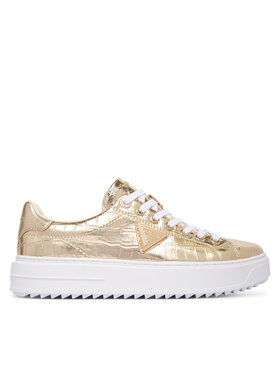 Guess Guess Sneakersy FLFD15 PEL12 Złoty