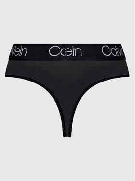 Calvin Klein Underwear Tangice 000QD3754E Črna