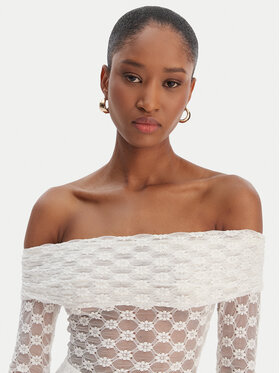 Bardot Bardot Блуза 59742TB Бял Regular Fit