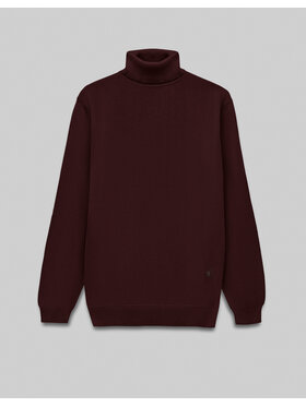 Borgio Borgio Golf goriano_bd Bordowy Comfort Fit