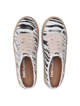 EMU Australia Espadrile Agonis Zebra W12550 Bijela