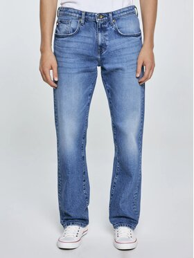 BIG STAR BIG STAR Jeansy BRANDON_380_190 Niebieski Straight Fit