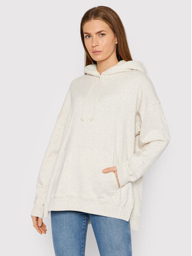 American Eagle American Eagle Bluza 045-1453-1318 Beżowy Oversize