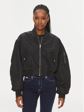 Calvin Klein Jeans Calvin Klein Jeans Bomberjacke J20J221378 Schwarz Relaxed Fit
