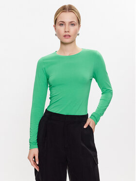 b.young b.young Блуза 20807594 Зелен Slim Fit