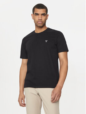 Guess Guess Tricou M4YI0A KCCM1 Negru Regular Fit