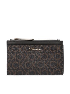Calvin Klein Calvin Klein Kredītkaršu turētājs Ck Must Cardholder Lg Mono K60K610489 Brūns