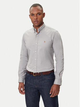 Polo Ralph Lauren Polo Ralph Lauren Koszula 710P06688004 Szary Custom Fit