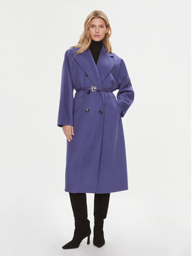 Imperial Imperial Демісезонний плащ KH36GID Голубий Oversize
