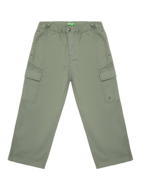 United Colors Of Benetton United Colors Of Benetton Spodnie materiałowe 4XZXCF04I Szary Loose Fit