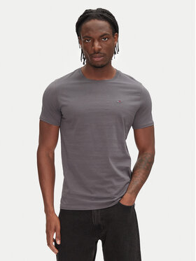 Tommy Jeans Tommy Jeans Тишърт DM0DM04411 Сив Slim Fit