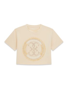 Guess Kids Guess Kids Tank top 181324 Beżowy Classic Fit