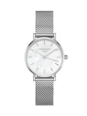Rosefield Rosefield Zegarek Small Edit Srebrny