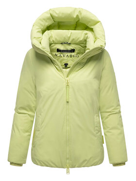 Navahoo Navahoo Kurtka zimowa Blütenlicht Zielony Regular Fit