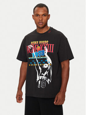 Puma Puma Tricou Crowd Craze 1 627214 Negru Oversize