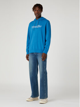 Wrangler Wrangler Felpa Graphic W674I469F 112331888 Blu Regular Fit