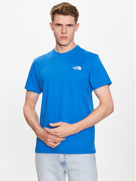 The North Face The North Face Тишърт Simple Dome NF0A2TX5 Син Regular Fit