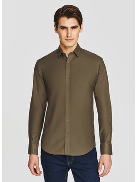 Pako Lorente Pako Lorente Koszula P26SF-1X-005 Zielony Slim Fit