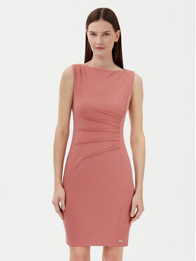 Calvin Klein Calvin Klein Koktel haljina K20K208433 Ružičasta Slim Fit