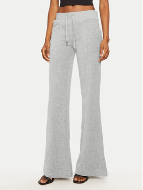 Juicy Couture Juicy Couture Teplákové nohavice Layla JCSEBJ001 Sivá Flared Leg