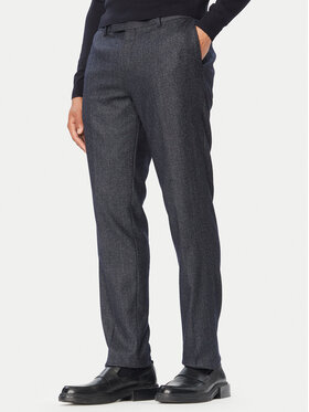 BOSS BOSS Kostiuminės kelnės 50571984 Tamsiai mėlyna Slim Fit