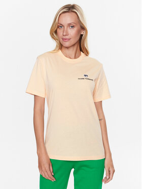 Chiara Ferragni Chiara Ferragni T-Shirt 74CBHT04 Oranžová Regular Fit
