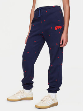 Gap Gap Donji dio trenerke 645537-00 Tamnoplava Regular Fit