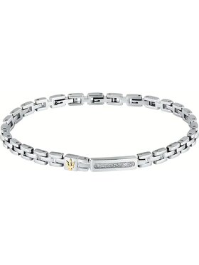 Maserati Maserati Bransoletka JM324AVD54 Srebrny