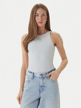Guess Guess Top W6RP39 KD092 Zielony Regular Fit