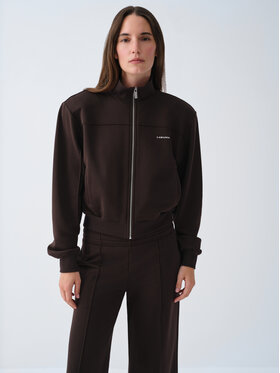 La Mania La Mania Bluza AMAL Brązowy ciemny Basic Fit