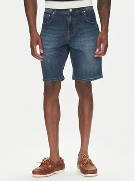 Hechter Paris Hechter Paris Jeansshorts 26655 151362 Dunkelblau Regular Fit