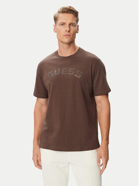 Guess Guess T-Shirt Z6BI04 K6534 Καφέ Regular Fit
