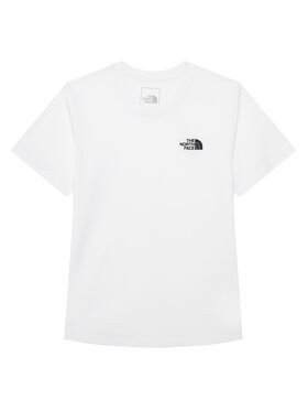 The North Face The North Face T-Shirt Teen Evolution Simple NF0A8F9Z Bílá Regular Fit