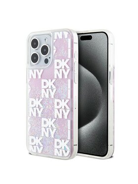 DKNY DKNY Etui na telefon iPhone 15 Pro Max Różowy