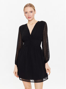 Pepe Jeans Pepe Jeans Kleid für den Alltag Pieta PL953212 Schwarz Regular Fit