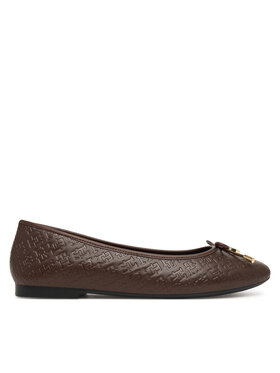 Tommy Hilfiger Tommy Hilfiger Balerinos Th Charm Monogram Ballerina FW0FW09683 Ruda