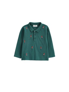 Coccodrillo Coccodrillo S dlouhým rukávem ZC6143502EBB-011 Zelená Regular Fit