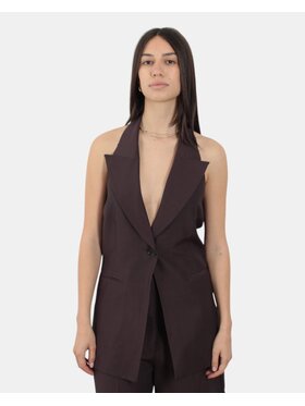 Liviana Conti Liviana Conti Γιλέκο 10022977241354 Μωβ Regular Fit