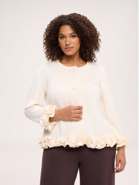 Fiorella Rubino Fiorella Rubino Felpa G870L009444N011 Bianco Regular Fit
