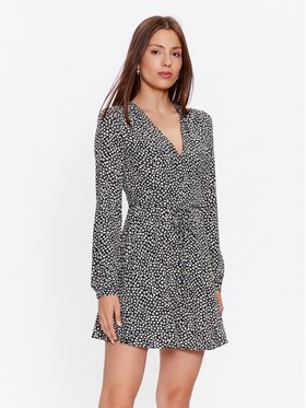 Glamorous Glamorous Každodenní šaty AN3090B Černá Regular Fit