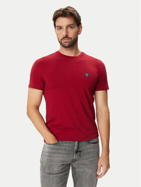 Guess Guess Tricou U6BM01 K5385 Vișiniu Regular Fit