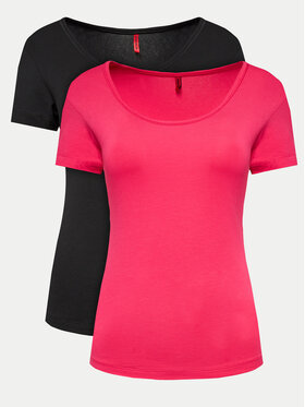 HUGO HUGO Komplet t-shirt majic﻿ Twin 50469660 Roza Regular Fit