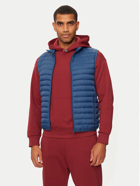 United Colors Of Benetton United Colors Of Benetton Kamizelka 2BA2UJ005 Niebieski Regular Fit
