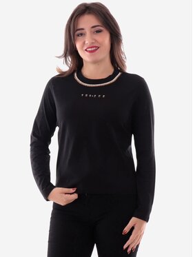Yes Zee Yes Zee Maglione Maglia donna Nero Regular Fit