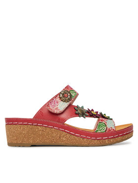 Laura Vita Laura Vita Шльопанці Facscineo 05 Червоний